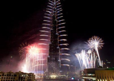 Burj Khalifa welcomes 2013