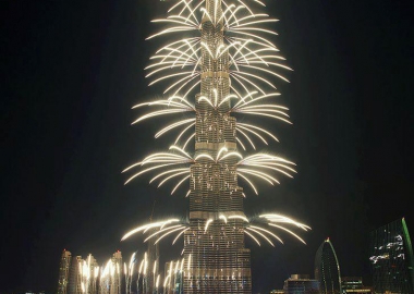 Burj Khalifa welcomes 2013