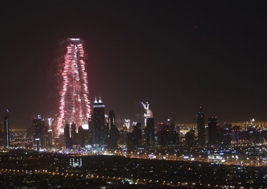 Witness of the Splended Fireworks in Dubai!