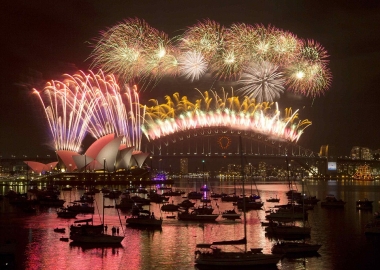 1st  January ,2015 : Midnight Fireworks Show